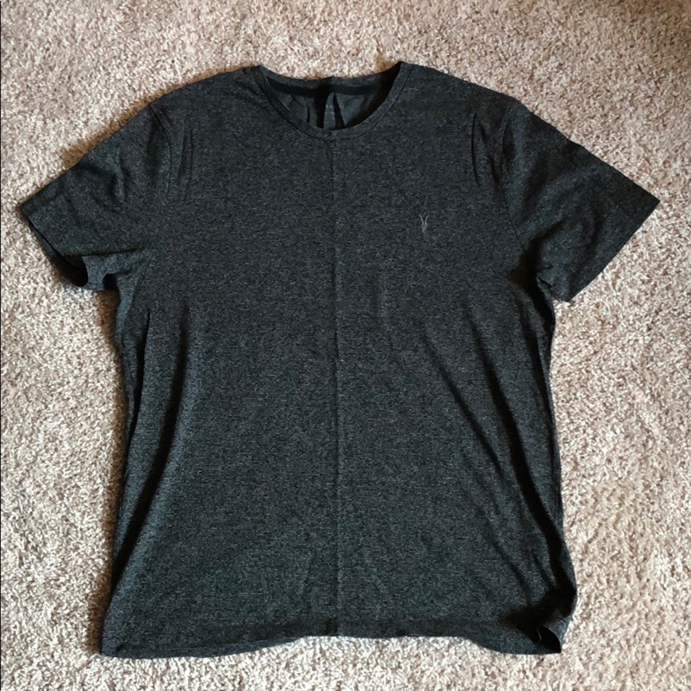 AllSaints Dark Gray Tee